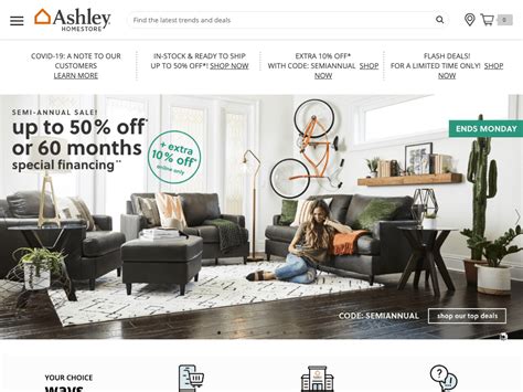 Promo Codes Discount Furniture Websites